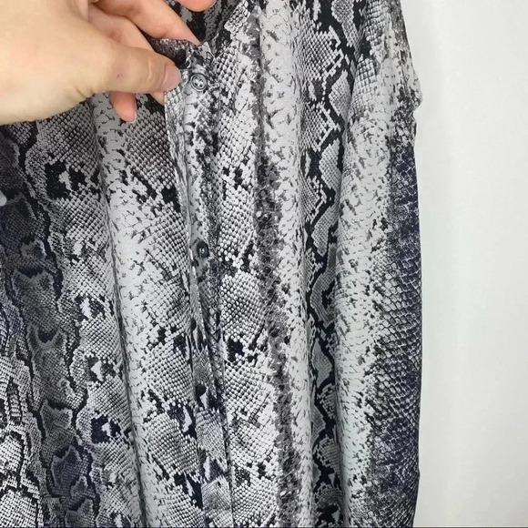 Joie 100% Silk Snake Print Racerback Tank Small​​ - Picture 5 of 14